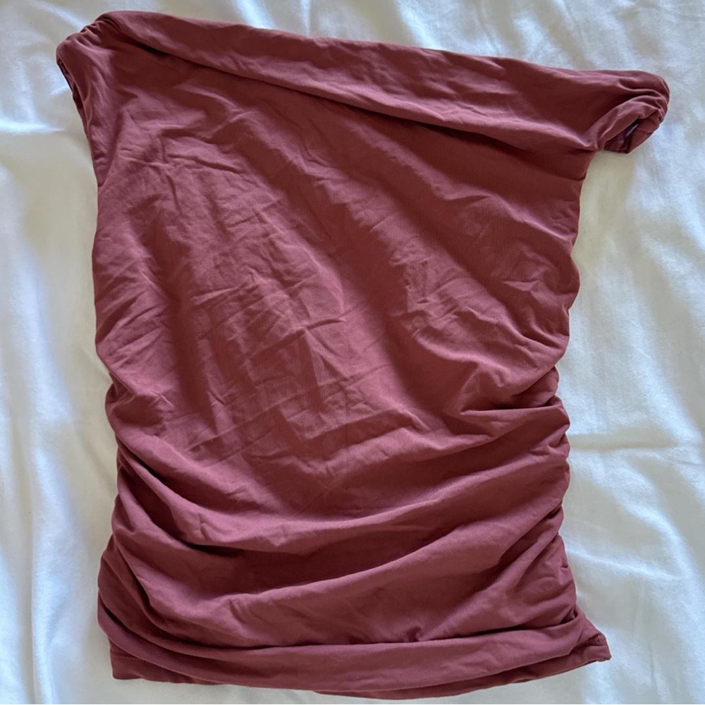 Rosey Red One Shoulder Top